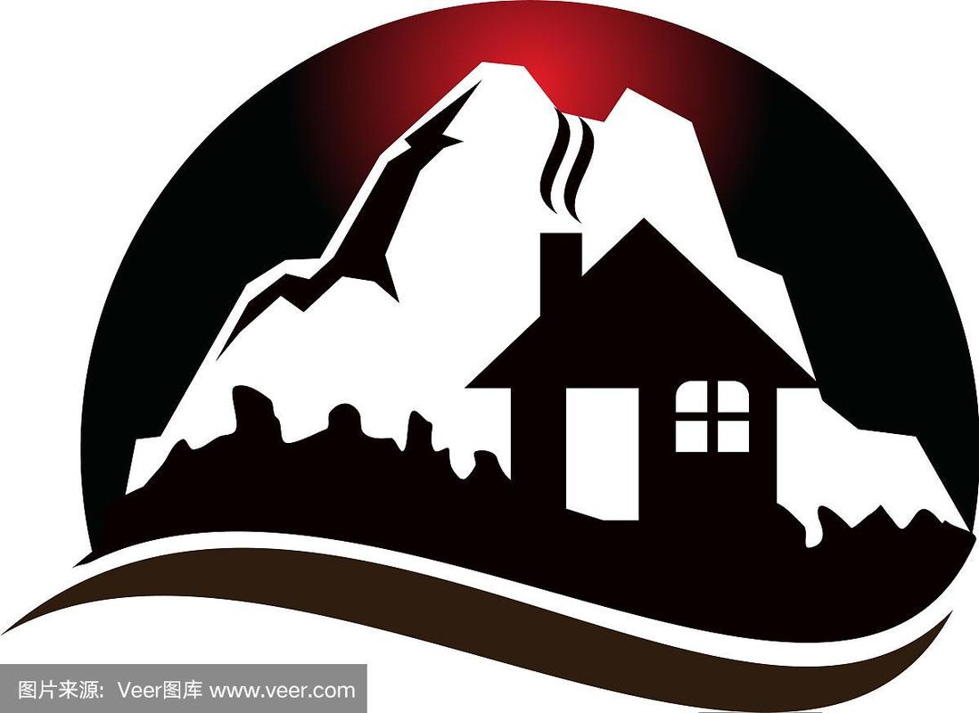 山旅社标识模板设计 以山为灵，以宿为家
